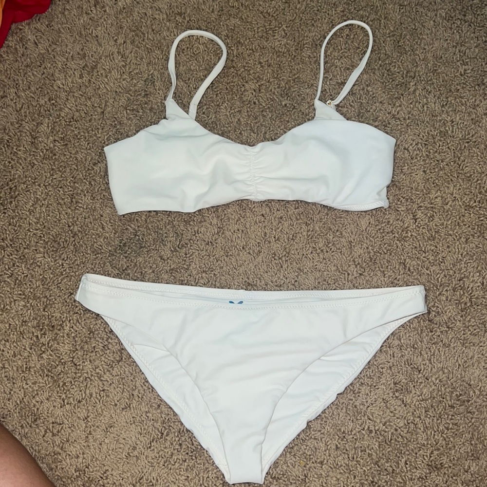 Mumu Mermaid White Bikini